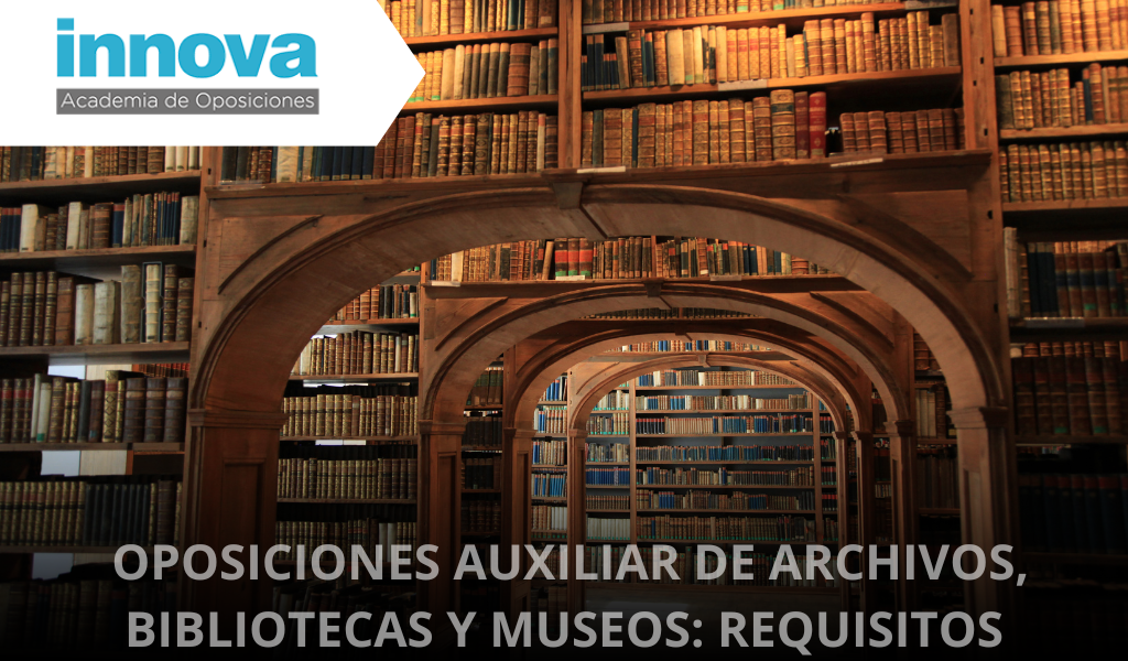 auxiliar de archivos requisitos